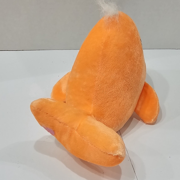 1998 Precious Moments Tender Tails 7" Orange Whale Enesco Bean Bag Plush EUC - Picture 3 of 9